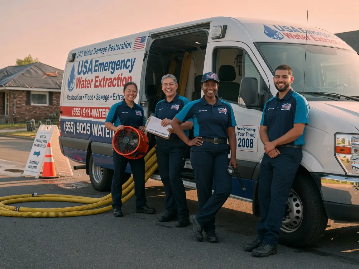 Emergency Water Removal company in Burbank, SD